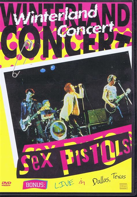 Sex Pistols Winterland Concert Bonus Live In Texas Amazon Es Sex