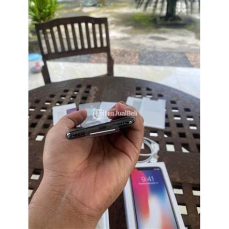 HP IPhone X 64 GB Bekas Seperti Baru Fullset No Minus Bergaransi Di