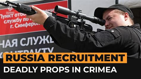 Guns And Grenades Entice Russian Military Recruits In Crimea Al