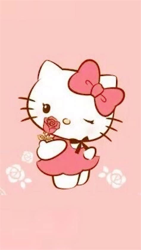 Pin On Hello Kitty Iphone 5 Wallpaper Hello Kitty Backgrounds Hello