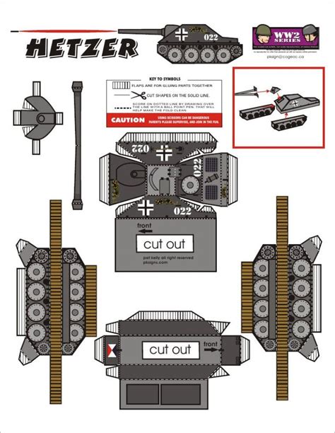 Papercraft Tank Free Download Tank Papercraft Printable Papercrafts