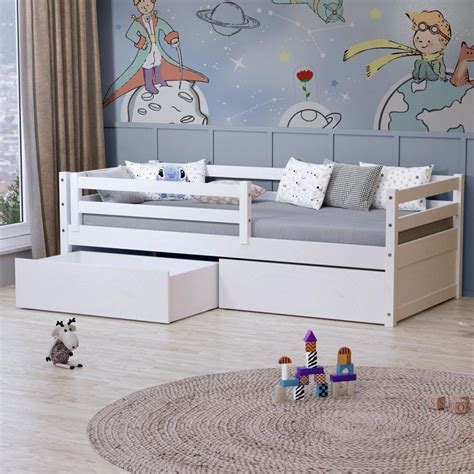 Caminha Infantil Com Proteção - Cama infantil com protecao e gaveta | Pontofrio