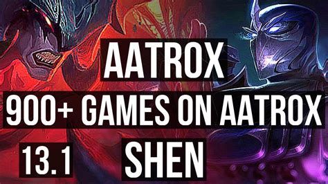 Aatrox Vs Shen Top M Mastery Games Kr Diamond