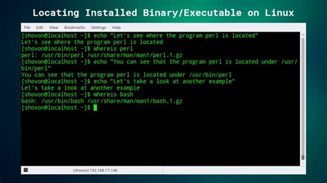 Locating Installed Binary Executable On Linux YouTube