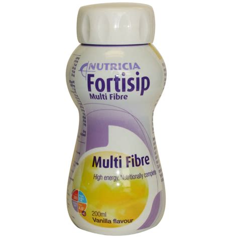 Fortisip Multifibre Vanilla 200ml Box 24 Myaussiechemist