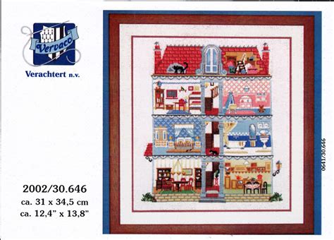 Cross Stitch Dollhouses Unknown Dollhouse