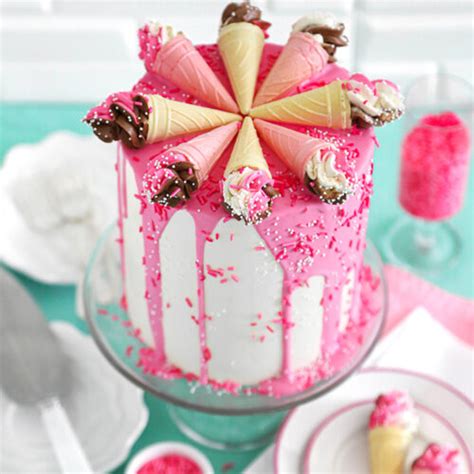 Neapolitan Cake Sprinkle Bakes