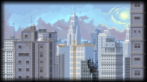 √ Pixel Art Cityscape