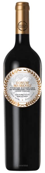 Massenez Fine Wine Donum Premium Red Blend Vivino Us