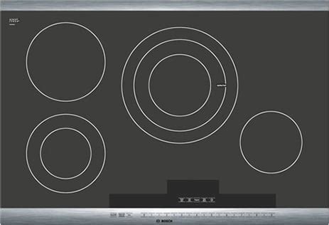 Bosch induction cooktop with FlexInduction zones