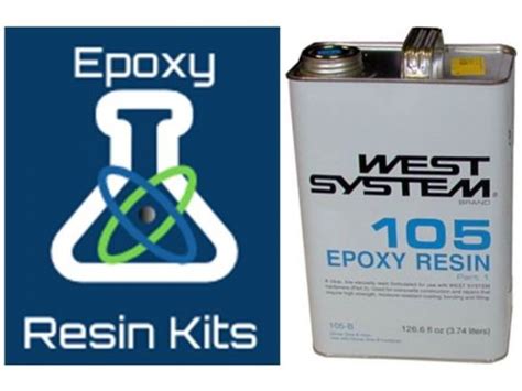 Sell West System 105 Epoxy Resin 98 GALLON 655 105B 3 7 Litres 126 6