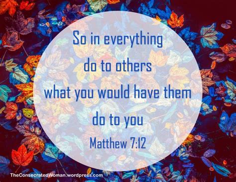 The Golden Rule Matthew Daily Bible Verse Golden Rule