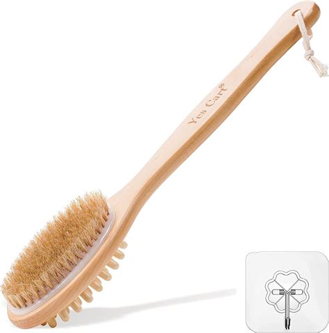 Brosse De Corps En Bois Avec Manche Long Brosse De Douche Douce 2 En