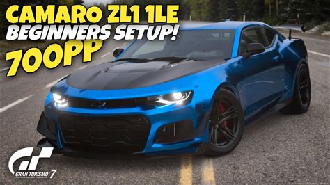 Gran Turismo 7 Camaro ZL1 1LE 700PP Beginners Setup Tutorial