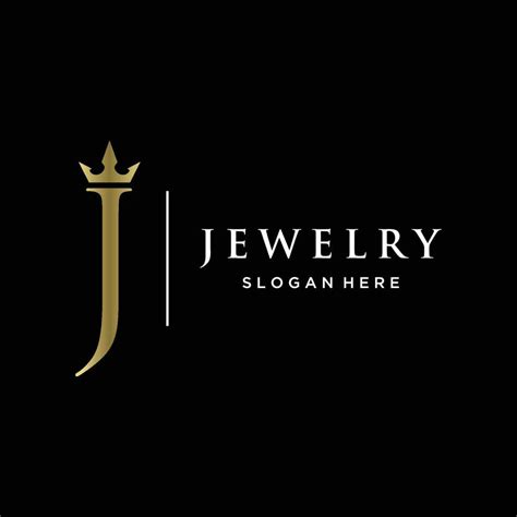 Luxury Vintage Jewelry Logo Template Design With Creative Idea With