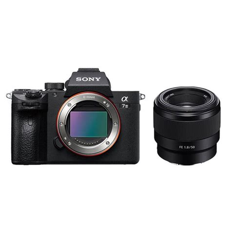 Kit Sony A7iii Lente Sony 50mm Worldview