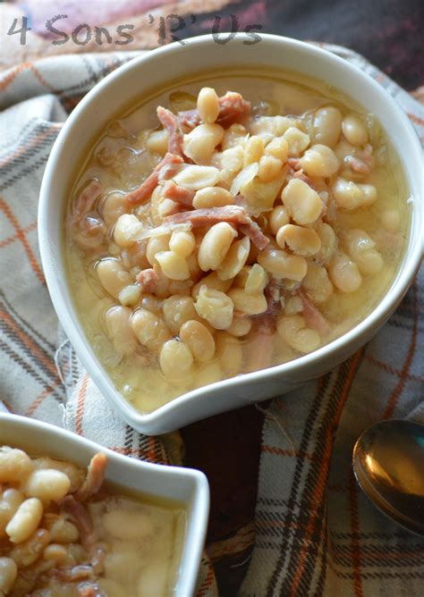 Navy Bean Soup Recipe Ham Hock Crock Pot Blog Dandk