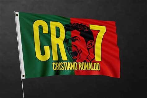 Cristiano Ronaldo Flag Banner High Quality Materials - Etsy