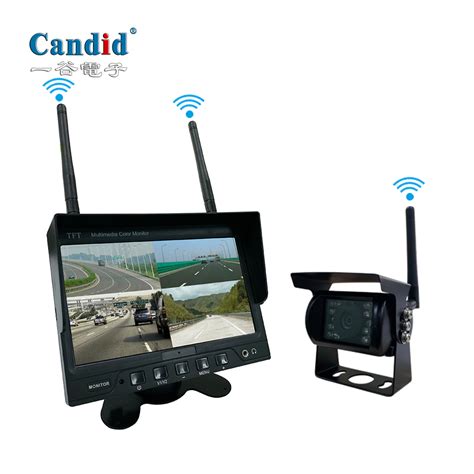 candid wireless cameras and monitor 720P AHD rear view monitoring system