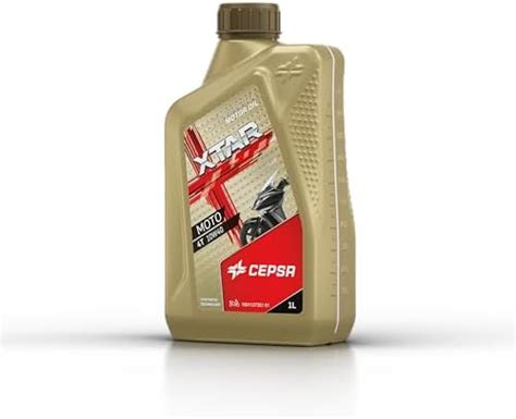 Cepsa XTAR Moto 4T 10W40 1L Lubricante multigrado Semi sintético para