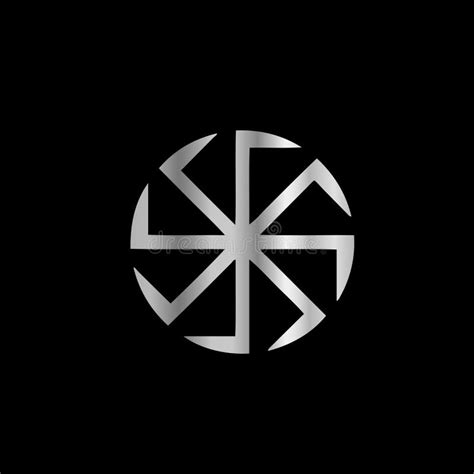 Slavik religii symbol ilustracja wektor. Ilustracja złożonej z kropka ...