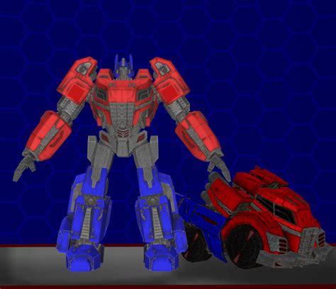 Model DL FoC Optimus Prime By WOLFBLADE111 On DeviantArt