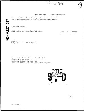 Fillable Online Dtic Examples Of Isallobaric Forcing In Surface Frontal