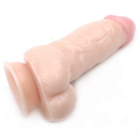 Dildo Pene Inclinado Torcida Realista Ventosa Proerotic