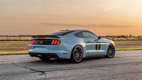 808 Hp 2019 Ford Mustang Gt Gulf Heritage Is The Most Expensive New Stang You Can Buy