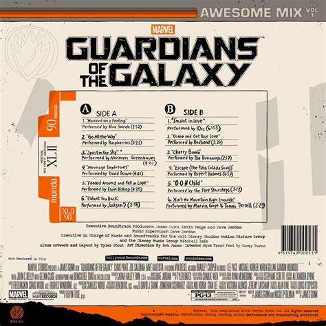 Guardians of the Galaxy LP – Mondo