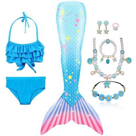 Str J K Pielowy Ogon Syreny Ariel Syrenka Bikini Allegro Pl