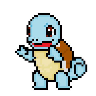 Squirtle Pixel Art by Stanleyjo on DeviantArt