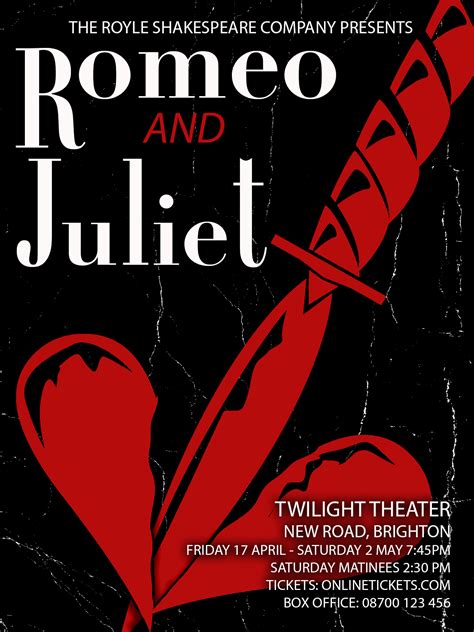 Romeo And Juliet Posters Behance