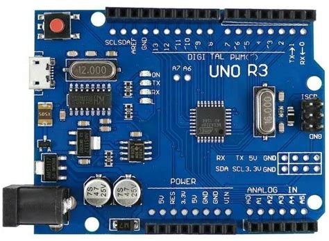 Плата контроллера Arduino Uno R3 Micro Usb Atmega 328p Ch340g