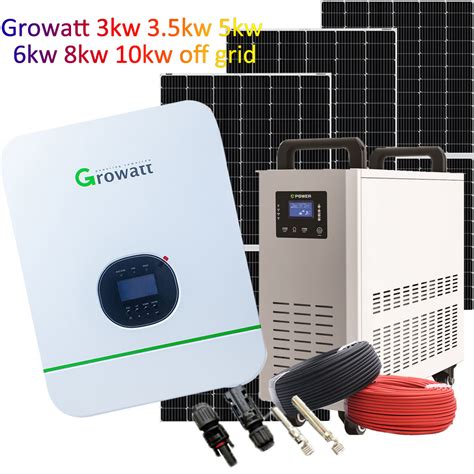 Growatt Kw Kw Off Grid Solar Energy System For Agriculture China