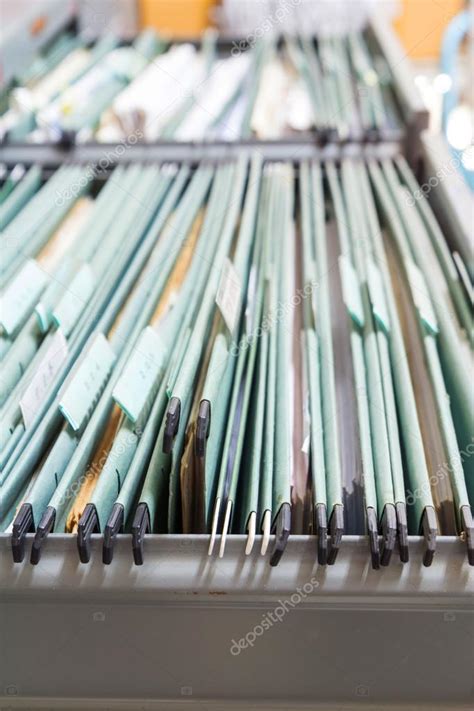 File folders in a filing cabinet — Stock Photo © Jat306 #77265088