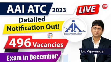 Aai Atc Detailed Notification Out Vacancies Prepare With