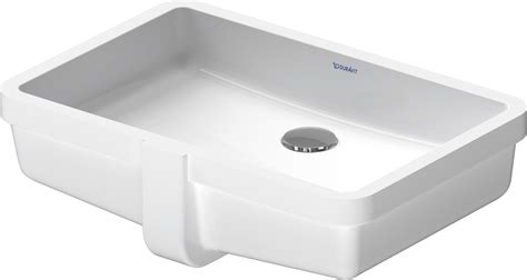 Duravit 033048 0hole Vero 20 58 Rectangular Ceramic Undermount