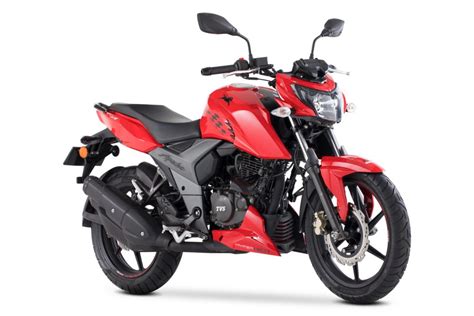 Tvs Apache Rtr V Una Moto De Carreras Con Placas