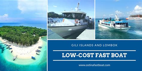 Ostina Fast Boat Gili Islands And Lombok