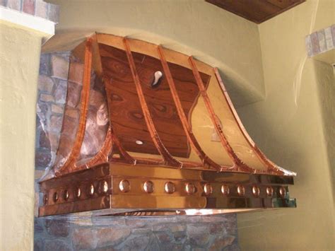 California Style Copper Vent Hood Custom Made Products