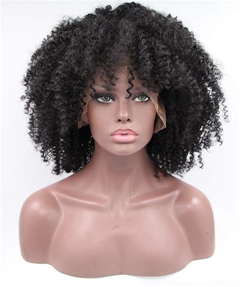 Cara Afro Kinky Curly Synthetic Wig Lace Front Wig For Black Women