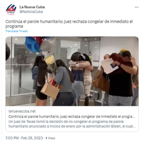 Juez Suspender Parole Humanitario Dan Buenas Noticias Para Migrantes