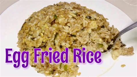 Korean Style Egg Fried Rice Simple Quick And Easy Lockdown Recipe