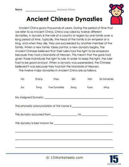 Ancient China Unit Overview Test Answers Teacher Resources