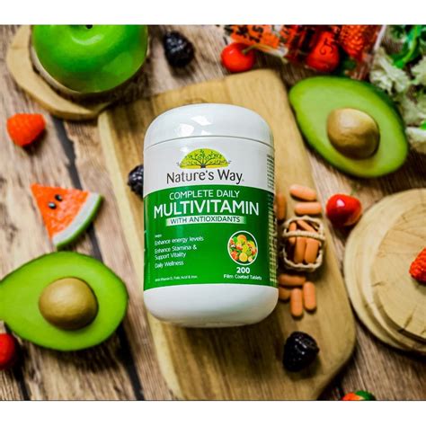 Vitamin Tổng Hợp Tảo Biển Nature’s Way Complete Daily Multivitamin 200 Viên Shopee Việt Nam