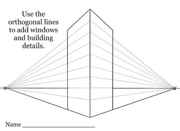 Two Point Perspective Resources by Erika Dobson | TPT