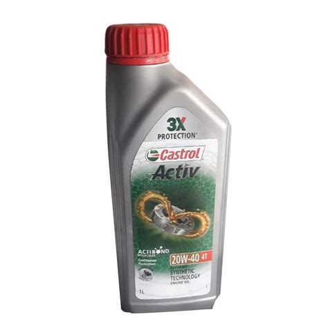 Castrol Active W T Petrol Engine Oil Bottle Of Litre At Rs