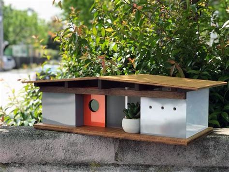 These Midcentury Modern Birdhouses Are Adorable Artofit