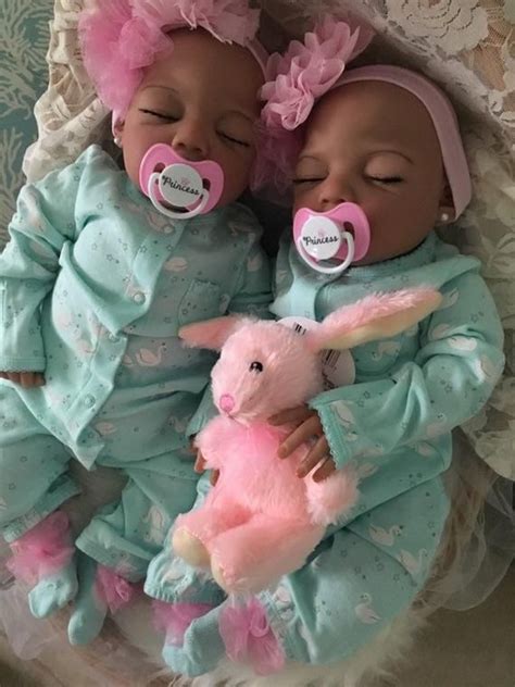 TWINS From the Biracial Baylee Kit Girls Rita and RachelCompleted Dolls | American baby doll ...